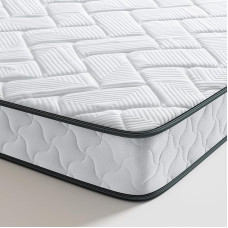 Maxzzz Double Mattress 135 x 190 cm Double Spring Mattress Soft Medium Firm 135 x 190 cm White