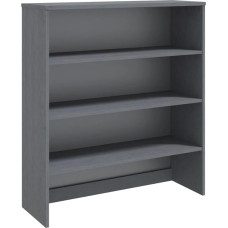 vidaXL Attachment for Highboard Cupboard Sideboard Chest of Drawers Dark Grey 90 x 30 x 100 cm Solid Pine Wood