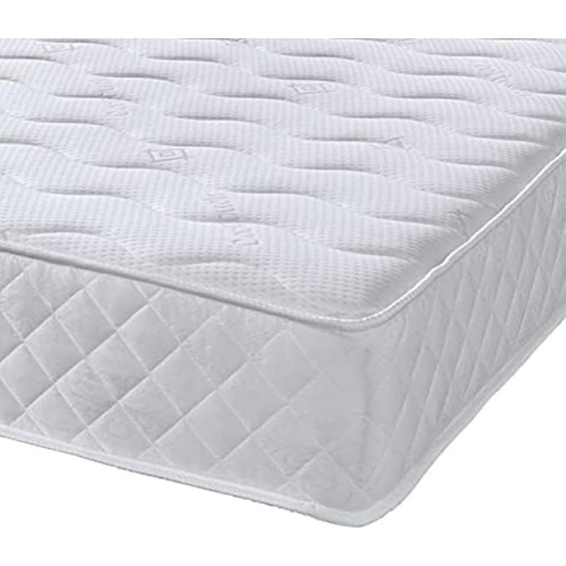 eXtreme comfort ltd Extreme Comfort Memory Foam Sprung Mattress, Double, White, 4ft x 72