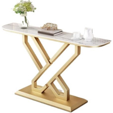 loeusjfnr Foyer-Sofatisch Schmal Einfacher Gangwand-Konsolentisch Aus Schiefer, Wohnzimmereingang, Kreativer Seitenansicht-Konsolentisch Langer Sofatisch mit Regalen