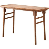 Konsolentisch Eingangstisch im Bauernhof-Stil, schmaler Konsolentisch 47 Zoll, dünner Sofatisch aus Holz hinter dem Sofa für Wohnzimmer, Flur, Foyer, Eingang Konsole Eingang