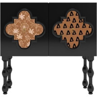 Vickyliou Entrance Table， Moderner Eingangsschrank – platzsparende Aufbewahrung for Wohnzimmer, Flur und Zuhause,Console Table with Storage(Black)