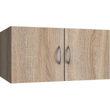 möbelando Multiroom Concept Unit in Rough-Sawn Oak with 2 Doors Dimensions (W x H) 80 x 40 cm