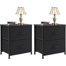 NEWBULIG Fabric Chest of Drawers for Bedroom, Chest of Drawers with Wooden Top, Closet Organizer for Living Room, Hallway, Entrance, 22 Drawer