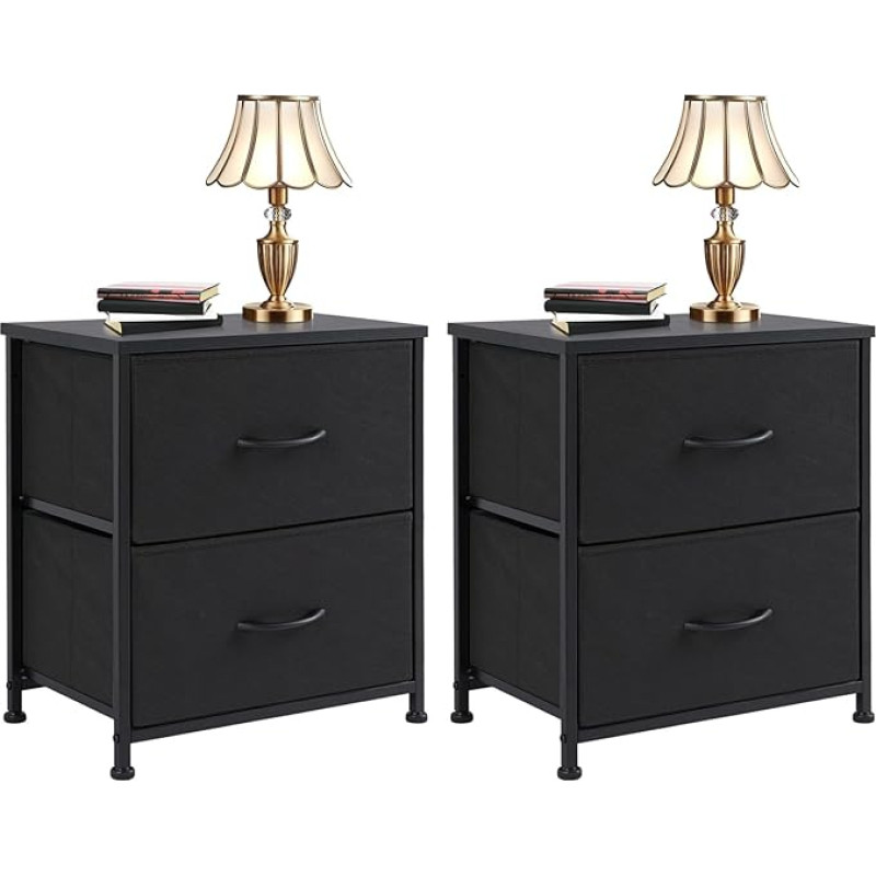 NEWBULIG Fabric Chest of Drawers for Bedroom, Chest of Drawers with Wooden Top, Closet Organizer for Living Room, Hallway, Entrance, 22 Drawer