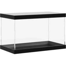 vidaXL Display case, display case, dust protection, collector's display case for collectibles, toy figures, display box, acrylic box, transparent acrylic