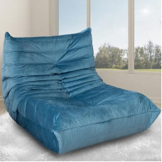 Bean Bag Chair for Adults - Cozy Lounge Sofa with High Density Comfort Foam, Ergonomic Lazy Couch for Living Room, Bedroom, Dorm and Office, Ultra Soft Bean Bag for Teens