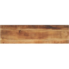 vidaXL Table Top 110 x 20 x 2.5 cm Rectangular Rough Solid Wood Mango