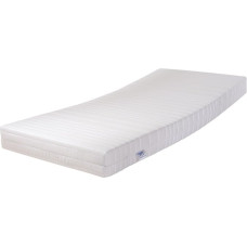 Traumnacht Orthopaedic T9 Deluxe Komfortschaummatratze 9 hardness level 3-Zone H3 Quilted Microfibre Cover with Aloe Vera and washable, white, 180 x 200 cm