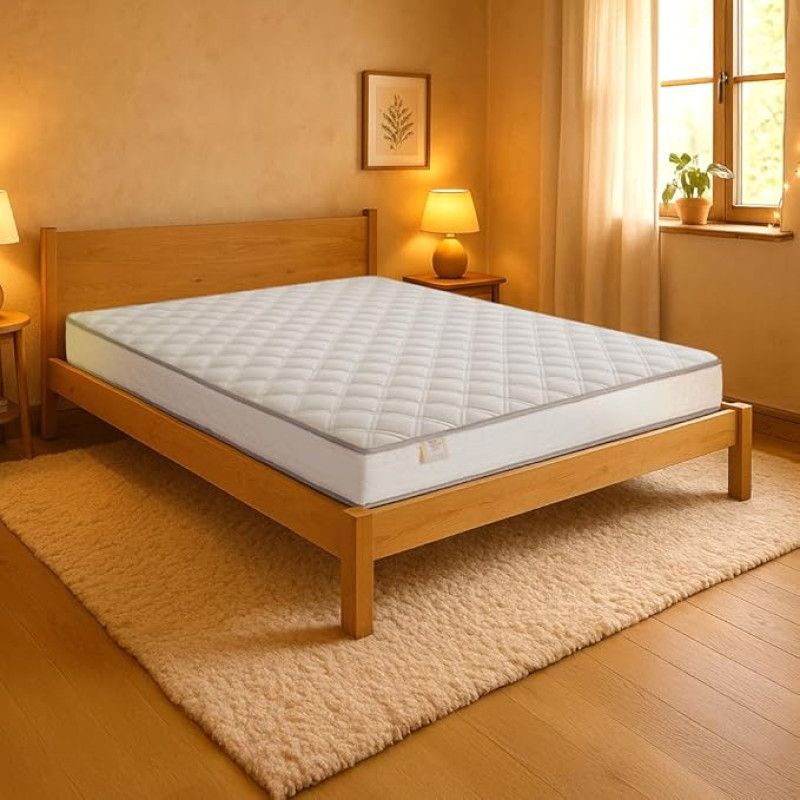 Farmarelax Easyvan Foam Mattress, White, 80 x 190 cm