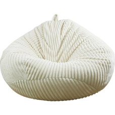 Bestenrose Bean Bag Chair Cover, Bean Bag Chairs Couch Sofa Cover Bean Bag Sofa Cover Lounger Sofa Without Filling for Cushions Plush Toys Blanket (Beige, 70 x 80 cm)