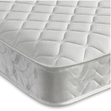 Starlight Beds Single Mattress Memory Foam Mattress with Feathers Soft White 17cm Deep