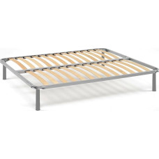 Talamo Italia - Double Bed Orthopaedic Marella Orthopaedic Frame Birch Plywood with 14 Slats, 100% Made in Italy, 140 x 200 x 34 cm