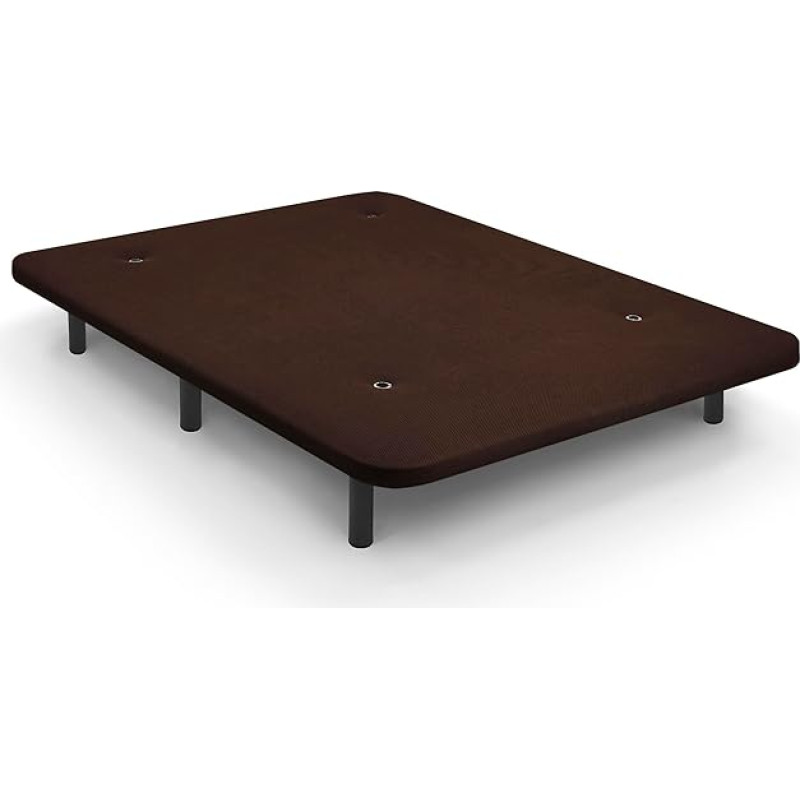 W WIN REST Padded 3D Base Sturdy Structure 5 Crossbars + 6 Metal Legs 90 x 190 cm