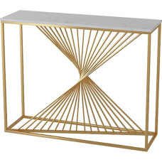 Console Sofa Table, Console Table, Coffee Table, Living Room Console Table, Telephone Table, Metal Console Table, Narrow Hallway Table, Suitable for Hallway/Dining Room/Bedroom, 80 x 30 x 80 cm