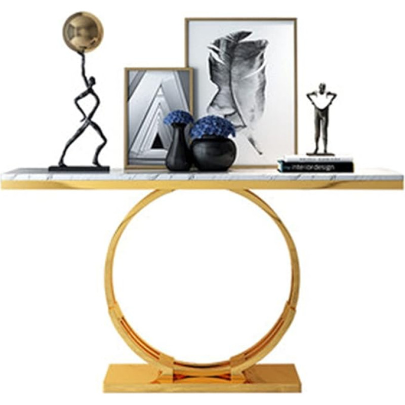 Console Sofa Table Console Table Entrance Console Table Entrance Table Entrance Table Modern Minimalist Ultra Slim Strip Housing Entrance Wall Entrance Hall Stainless Steel Decoration