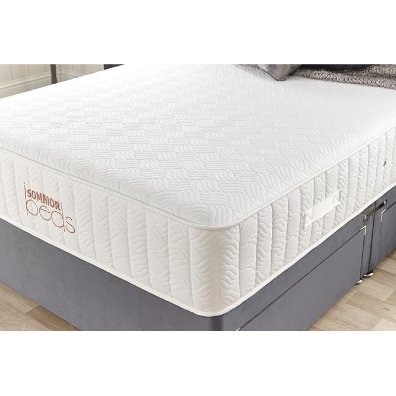 Bed Centre Medium Firm Mattress 3000 Diamond Pocket Spring Single (90 x 190 cm)