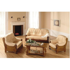 Vienna International Furniture Model Adam Smith 3-Seater Sofa in ECH