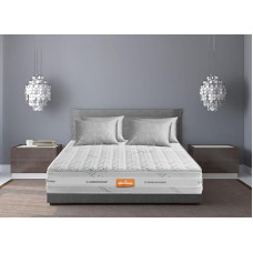 Marcapiuma - Mattress Sunshine Visco Foam 120 x 190 H 25 cm Orthopaedic H2 Medium 9 Zone Visco Mattress Removable Cover Silver and Carbon Fibre Against Mites Breathable Made in Italy