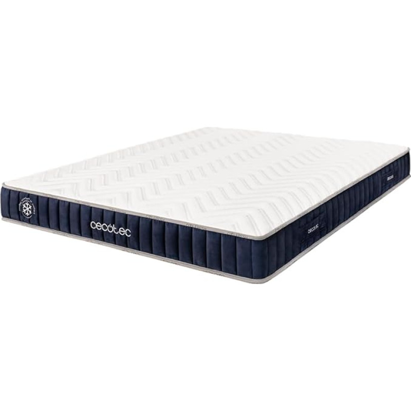 Cecotec Cecofresh 2700 CoolConfort Hybrid Hybrid Mattress 80 x 190 cm Multicapa, Core of Bag Stains and CoolComfort Technology, Refreshing Feel, High Strength, Height 27 cm