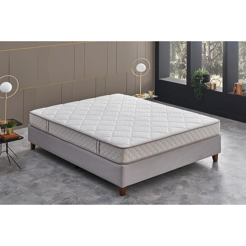 Yatas Penta-Z Pocket Spring Mattress 80 x 200 cm - H3 - 5-Zone Rolled Mattress with Free-Zone Technology - Breathable, Movement Insulating, Point Elastic - 19 cm Height - Oeko-Tex Certified