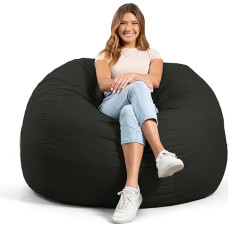 Big Joe Lenox Large with Removable Cover Black