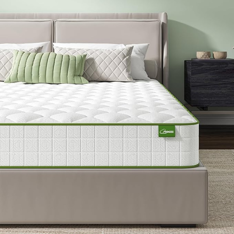 Maxzzz Double 4ft Mattress Gel Foam White Double Mattress