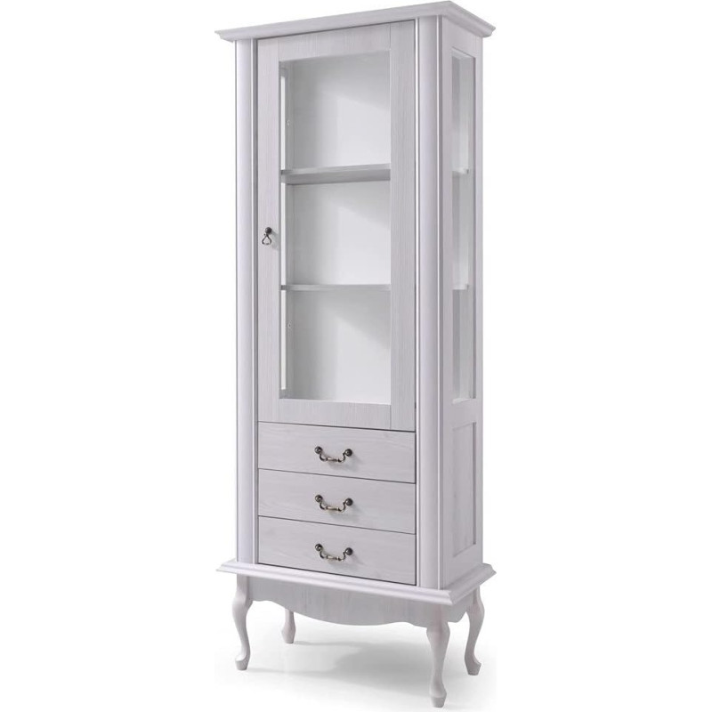 Furniture24 Diana DA4 Cabinet Living Room Cabinet with Door and 3 Drawers