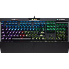 Corsair K70 RGB PRO Wired Mechanical Gaming Keyboard - Cherry MX Red Linear Switch - Double-Shot PBT Keycaps - iCUE Compatible - AZERTY FR - PC, Mac, Xbox - Black