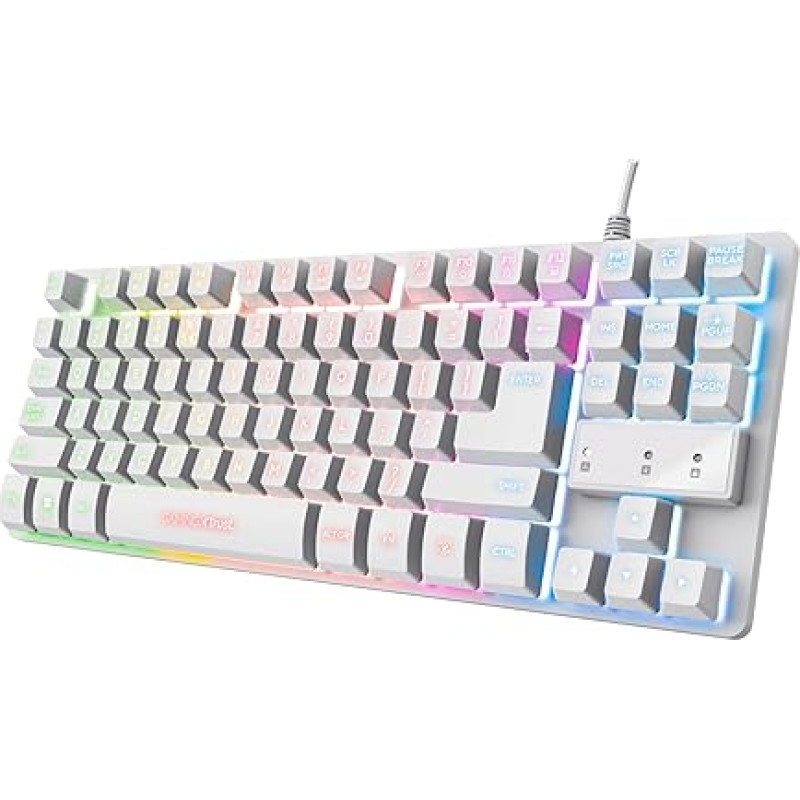 Trust Gaming GXT 833W Thado Tastiera Gaming TKL Layout Italiano QWERTY