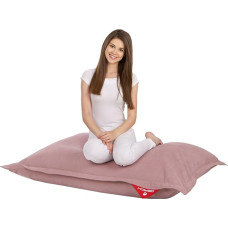 QSack Indy Children's Bean Bag Including Bean Bag Lining and German Quality Filling EPS HBCD Free Indoor Bean Bag 100 x 140 cm Pink