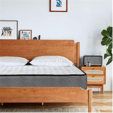 Good Nite King Mattress 150 x 200 cm Hybrid Mattress with Breathable and Skin Friendly Fabric Medium Hard Mattress 18 cm Deep 150 x 200 cm
