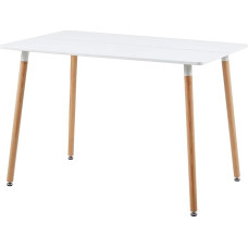 DORAFAIR Round Dining Table Kitchen Table Living Room Table Scandinavian Side Table MDF