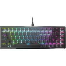 ROCCAT Vulcan II Mini - 65% Optical PC Gaming Keyboard with Customizable RGB Lighting, Removable Cable, Button Duplicator, On-Board Profiles, Aluminium Plate, 100 Million