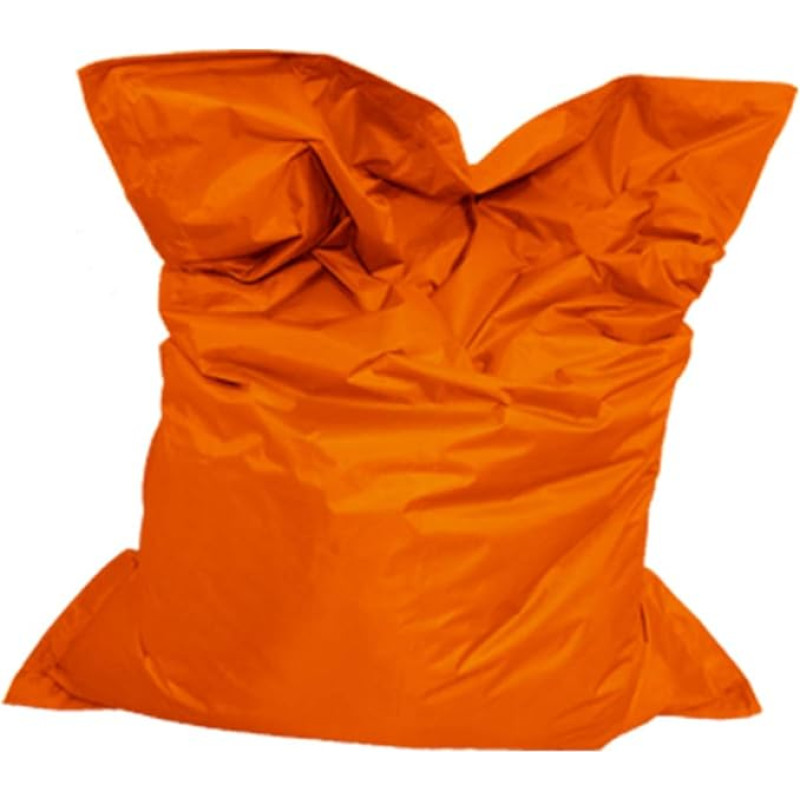 XXL Bean Bag Outdoor and Indoor Lazy Place Washable Waterproof with Inner Bag (Orange)