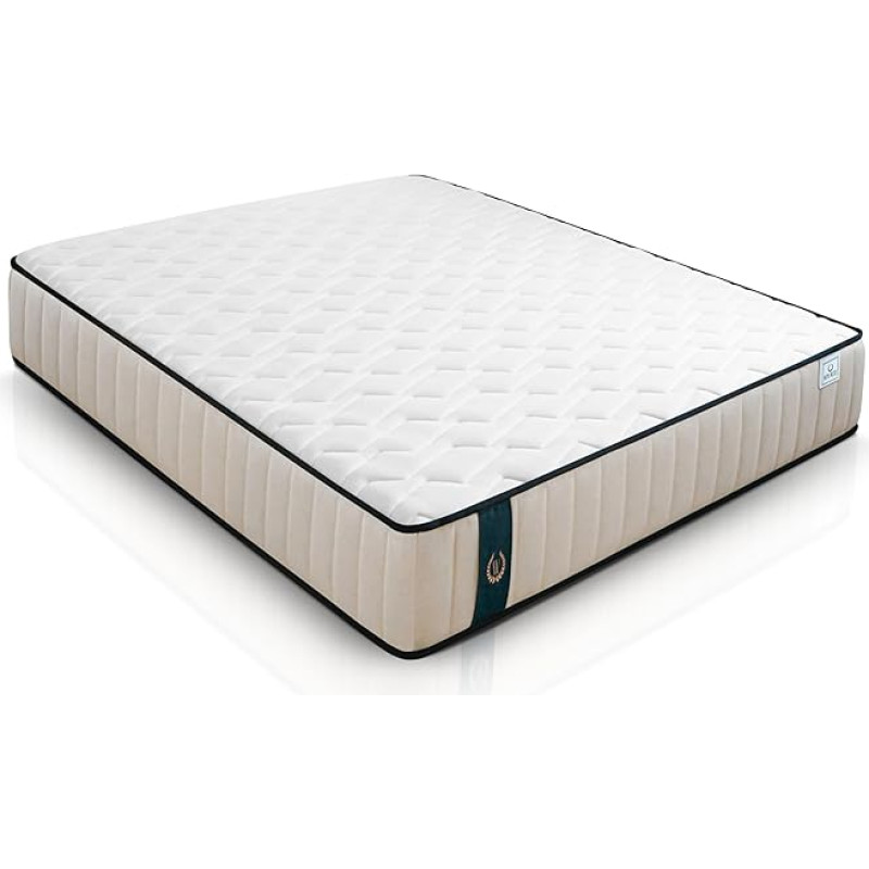 W WIN REST High Strength Maxis 135 x 190 cm Viscoelastic Mattress Flexible Polyurethane Doble