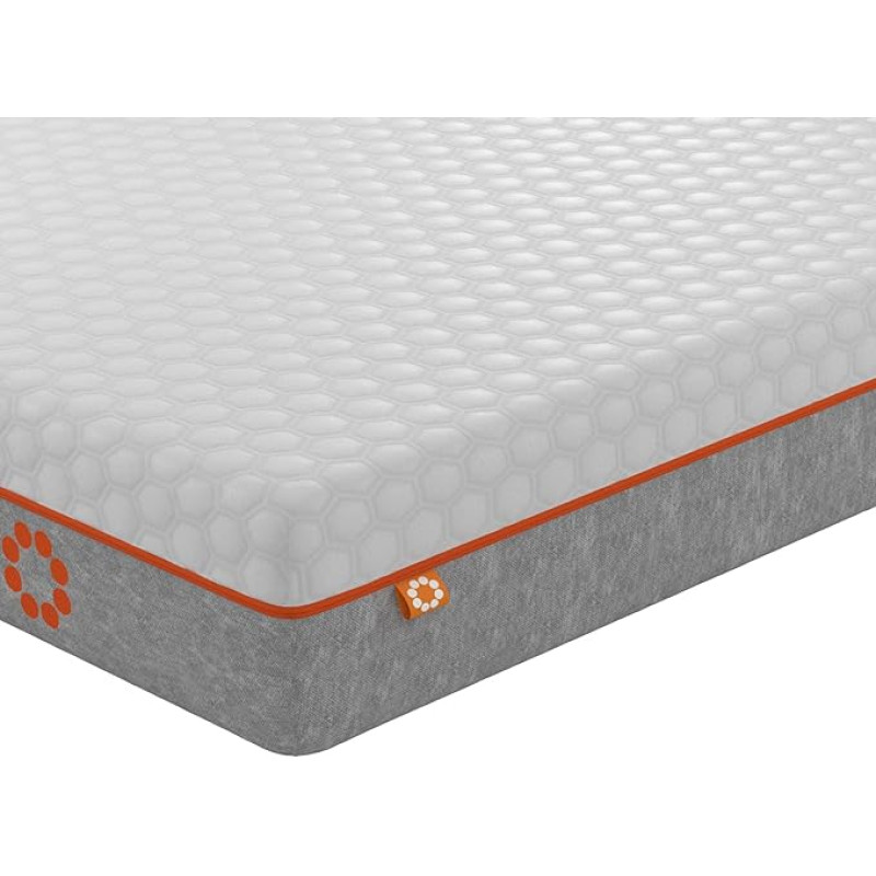 Dormeo Octasmart Hybrid Plus Memory Foam Mattress, White, UK Double 135 x 190