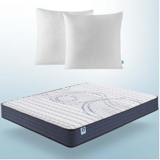 Naturalex - Perfectsleep Cold Foam Mattress 135 x 190 cm Hardness H2 - Oeko-Tex Certified - Latex Blue 7-Zone Mattress Height 21 cm - Made in EU