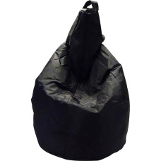 Plain Bean Bag Black Colour 80 x 120 x 80 cm