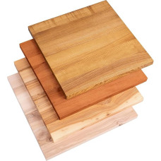 LAMO Manufaktur LHG-01-A-001-604 Solid Wood Table Top for Coffee Table Bedside Table 60 x 40 cm Raw