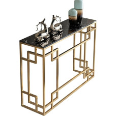 Narrow Console Table 31.4 Inch Marble Entrance Table Console Hotel Entrance Divider Entrance Table Simple Living Room Sofa Table