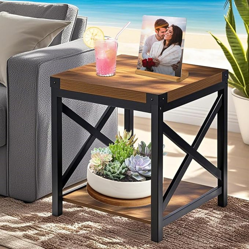 FANTERSI Metal Side Table