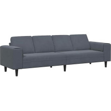 Vopese Sofa Set Dunkelgrau Samt Sofa Model3335092