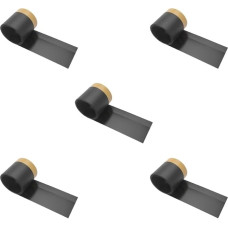 Leisurealeaneag Set of 5 3M Under Sofa Toy Separator Bumper Guard Adjustable for Sofa Black