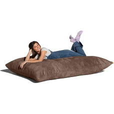 Jaxx Children's Golf Set Bean Bag Cushion Saxx Microsuede Bean Bag Cushion, Chocolate Brown