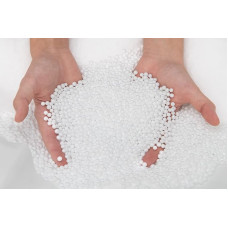 sunnypillow 300 Litre EPS Beads Bean Bag Filling, High-Quality Polystyrene - Beads Filling Material for Seat Cushion, Neck Cushion, Bean Bag, Pouf Armchair, Micro Beads, Odourless & Pure White