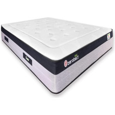 Matnature Zerobact Sac Memory Foam Mattress Pocket Springs, High Strength and Premium Adaptability, Height 30 cm, Non-Slip and Antibacterial (120 x 190 cm)