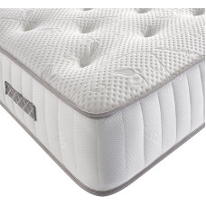Bed Centre Mattress, 12.5-matt-46 Moonlight Orthopedic Mattress with Extra Support - Polyester Blend, White, Double