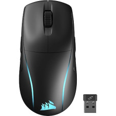 Corsair M75 Wireless RGB Lightweight FPS Gaming Mouse - 26,000 DPI - Interchangeable Side Buttons - iCUE Compatible - PC - Black