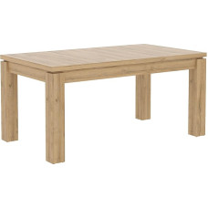 FORTE Havana Extendable Dining Table Made of Wood, Old Oak, W x H x D: 160.4÷206.4 x 76.1 x 90.4 cm